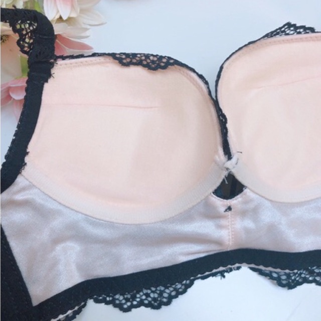 Bra Set Premium (K-BS60A) Bra + Panty Import 100% Super Good Quality Busa Push Up Tebal