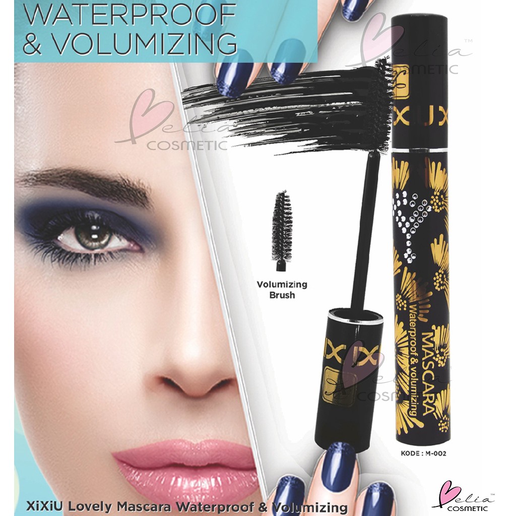 ❤ BELIA ❤ Xi Xiu Lovely | Black | Pink Mascara Divine Waterproof Volumizing BPOM | maskara XIXIU