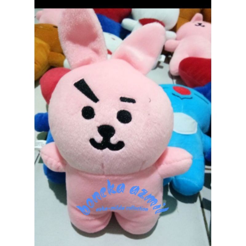 Boneka bts21 size ukuran 25 cm