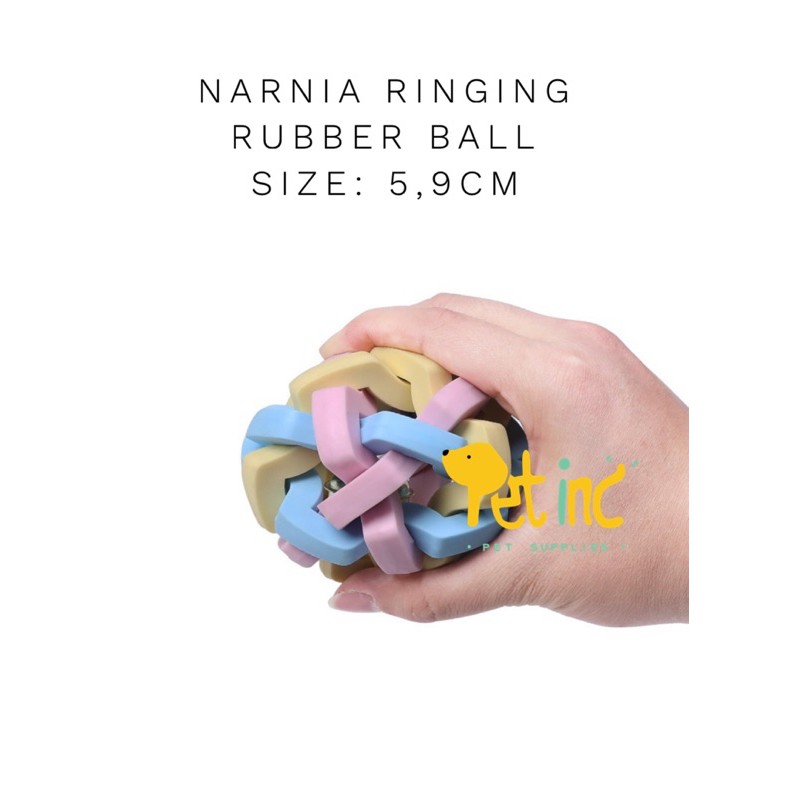 Narnia ringing rubber ball