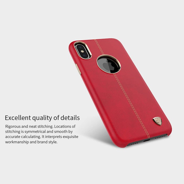 IPhone X NILLKIN ENGLON Back Soft Hard Leather Case