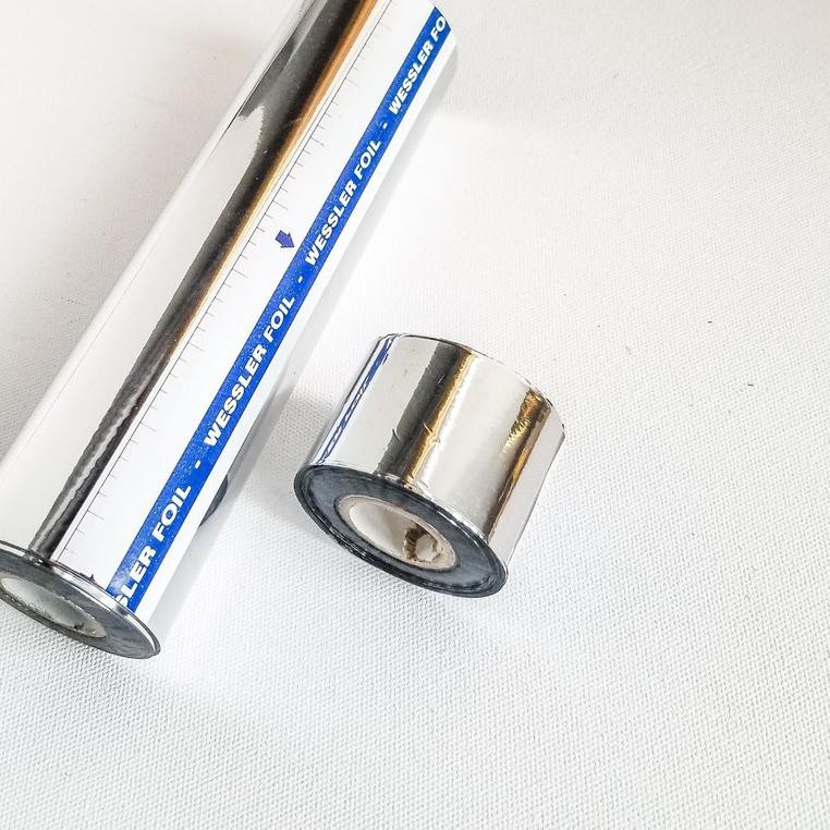 ✴ Foil Silver Roll ( Prada Silver / Silver Prada) Kecil ❈