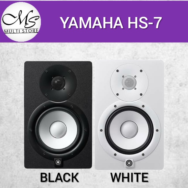 Yamaha HS7 - HS 7- HS-7 - Speaker Studio Monitor Flat - 1Set - Original