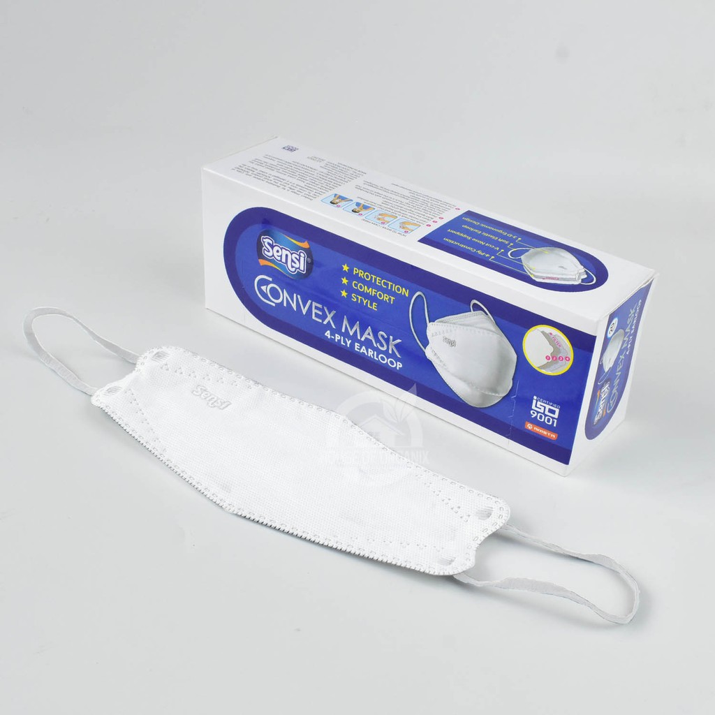 Masker Sensi Convex Mask 4-Ply Earloop