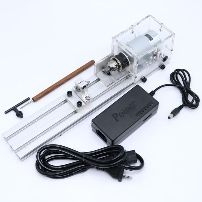 mesin bubut kayu mini-wood working mini beads lathe-kerajinan kayu
