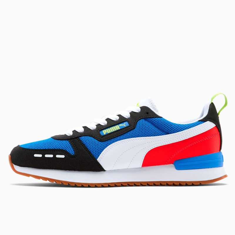 Sepatu Casual PUMA R78 Palace Blue-Black-White 373117 03