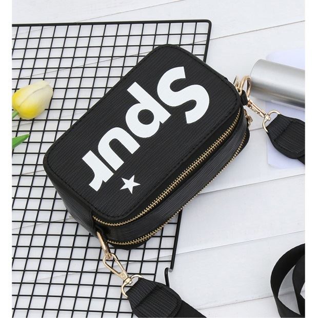 BJ21110 - BLACK/RED - TAS SLEMPANG SALE TAS WANITA FASHION IMPORT MODIS ELEGAN TERMURAH TERLARIS TERBARU BAGSTORE JAKARTA TAS BATAM JTF1110