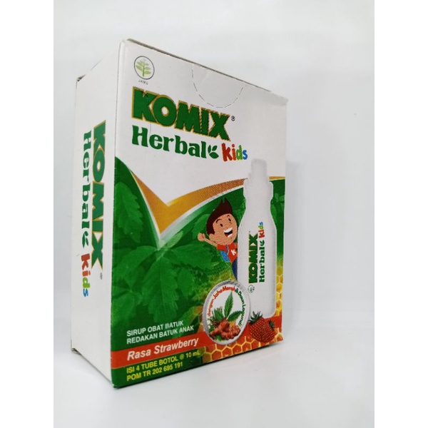 KOMIX HERBAL KIDS STRAWBERRY - ED 05/2024