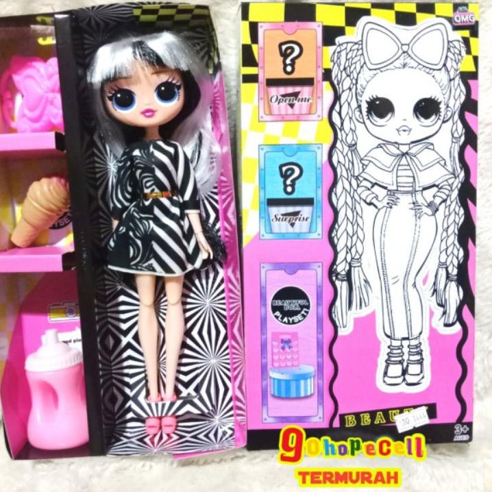 ❖BIG SALE❖ Lol Surprise Mainan Anak Boneka Lol Omg Light/28 Cm Surprise Doll/Lol Surprise Omg Lol Re