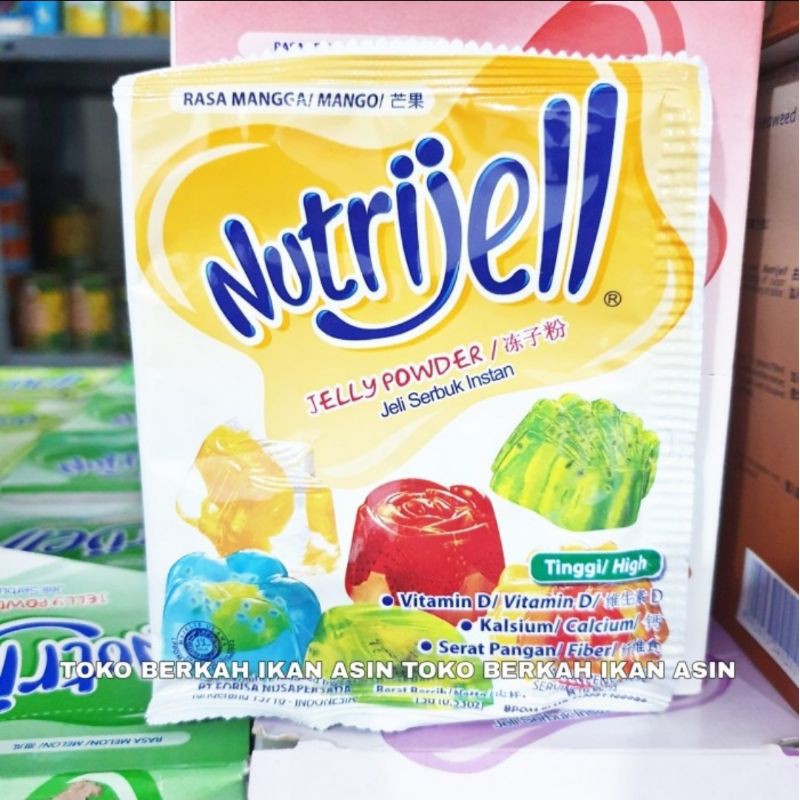 

Nutrijell Jelly Powder Rasa MANGO MANGGA 1pc Jeli Serbuj Instant