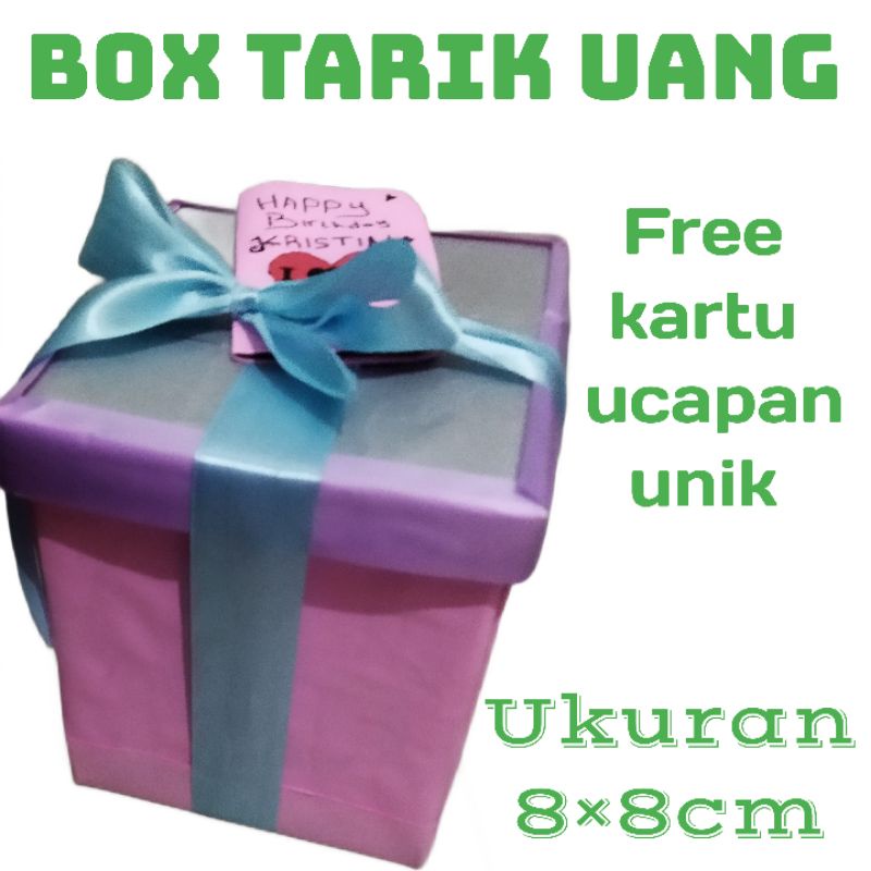 box tarik uang, pull out money