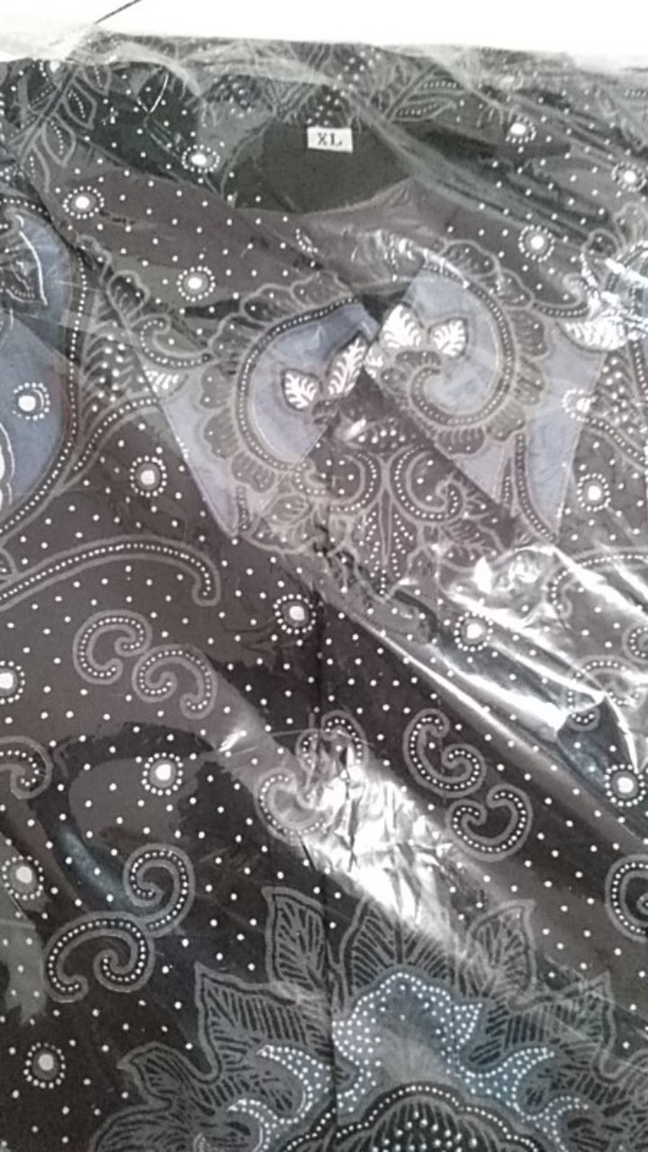 [full Furing] Kemeja Batik Pria Lengan Panjang Dharma Bahan Katun Sragenan Asli Solo By Batik Kanaya