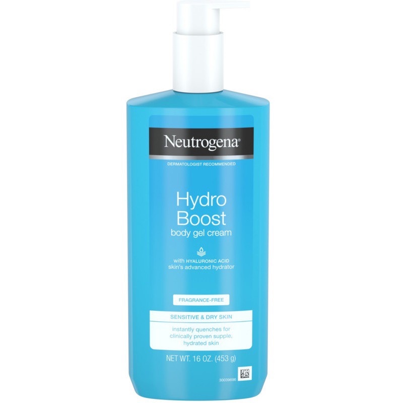 Neutrogena Hydro Boost Body Gel Cream With Hyaluronic Acid 453 Gram