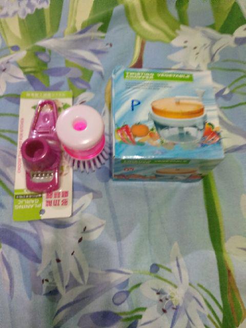 Twisting Vegetable Choppertwisting Chopper Alat Cincang Bawang Sayuran