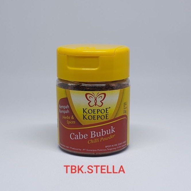 

KOEPOE KOEPOE CABE BUBUK 23 GR