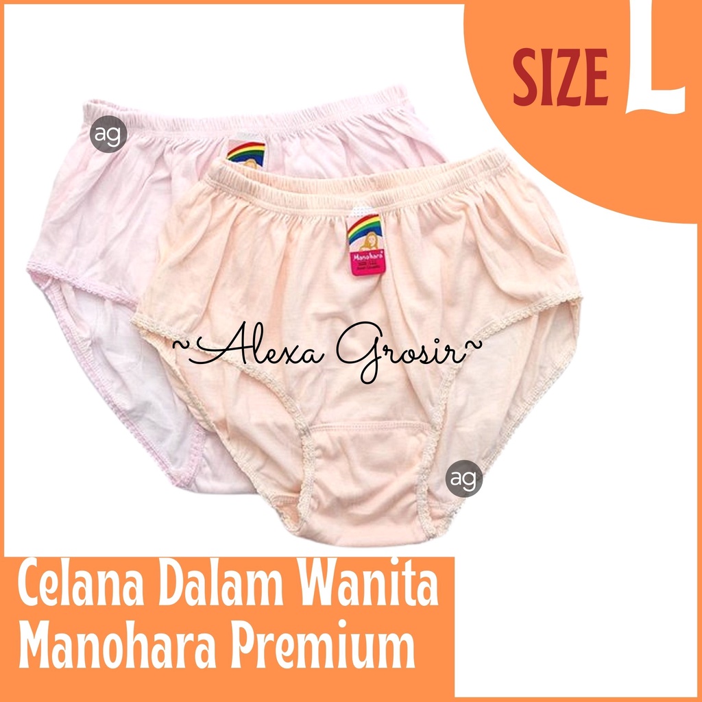 Celana Dalam CD Wanita Premium Manohara Murah Ukuran M L XL 3L