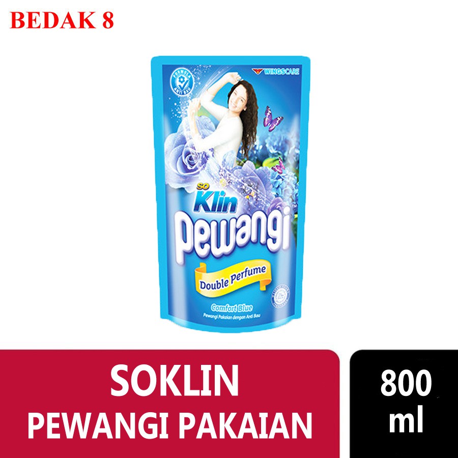 Soklin Pewangi Pakaian 800 ml