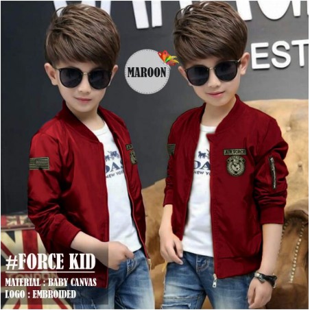Baju Bayi Anak Cowok Laki-Laki Army Tentara Jaket Bomber - Allsz Usia 5-7th