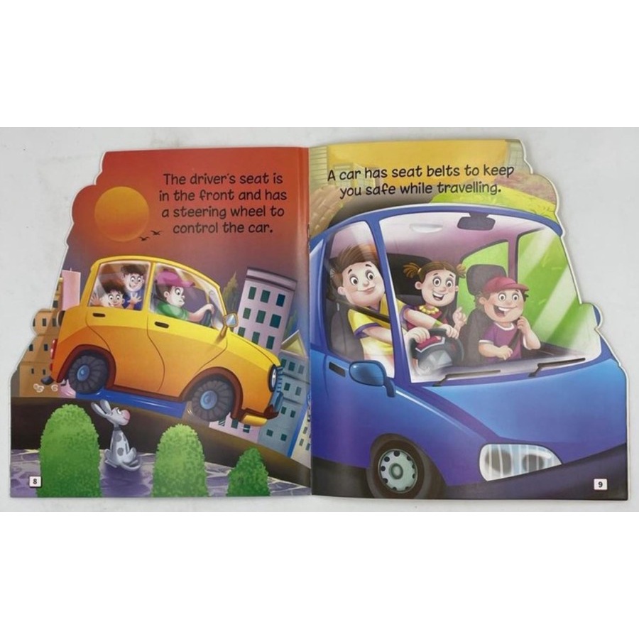 All About Me Transportation Vehicles Storybook buku cerita seri transportasi