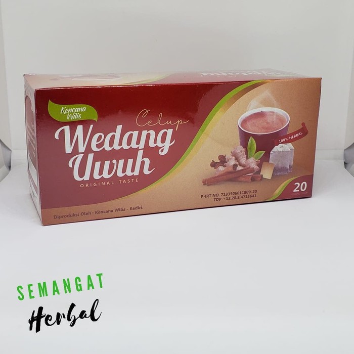 

Teh Celup Wedang Uwuh ORIGINAL BEGARANSI ASLI PALING MANJUR ISI 20 BAGS