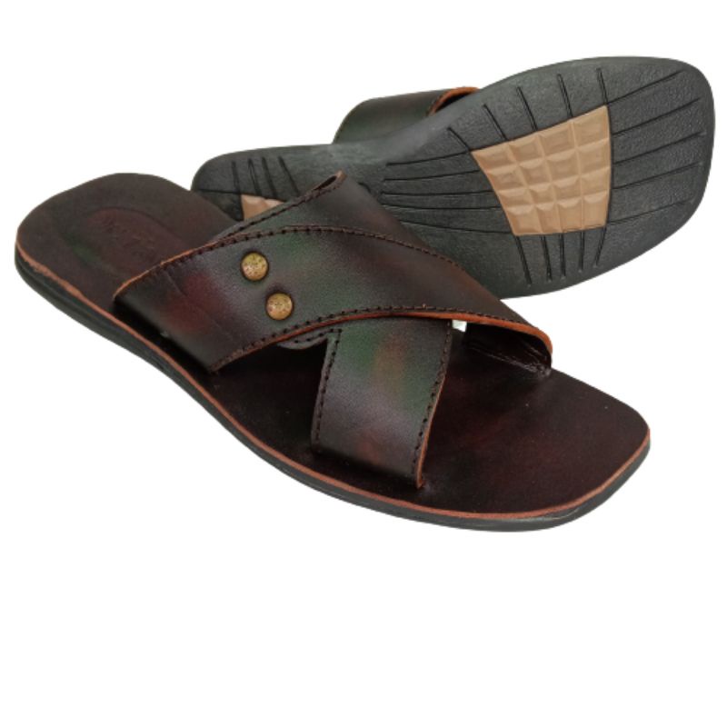 SANDAL PRIA FULL KULIT SAPI ASLI 100% BERKUALITAS
