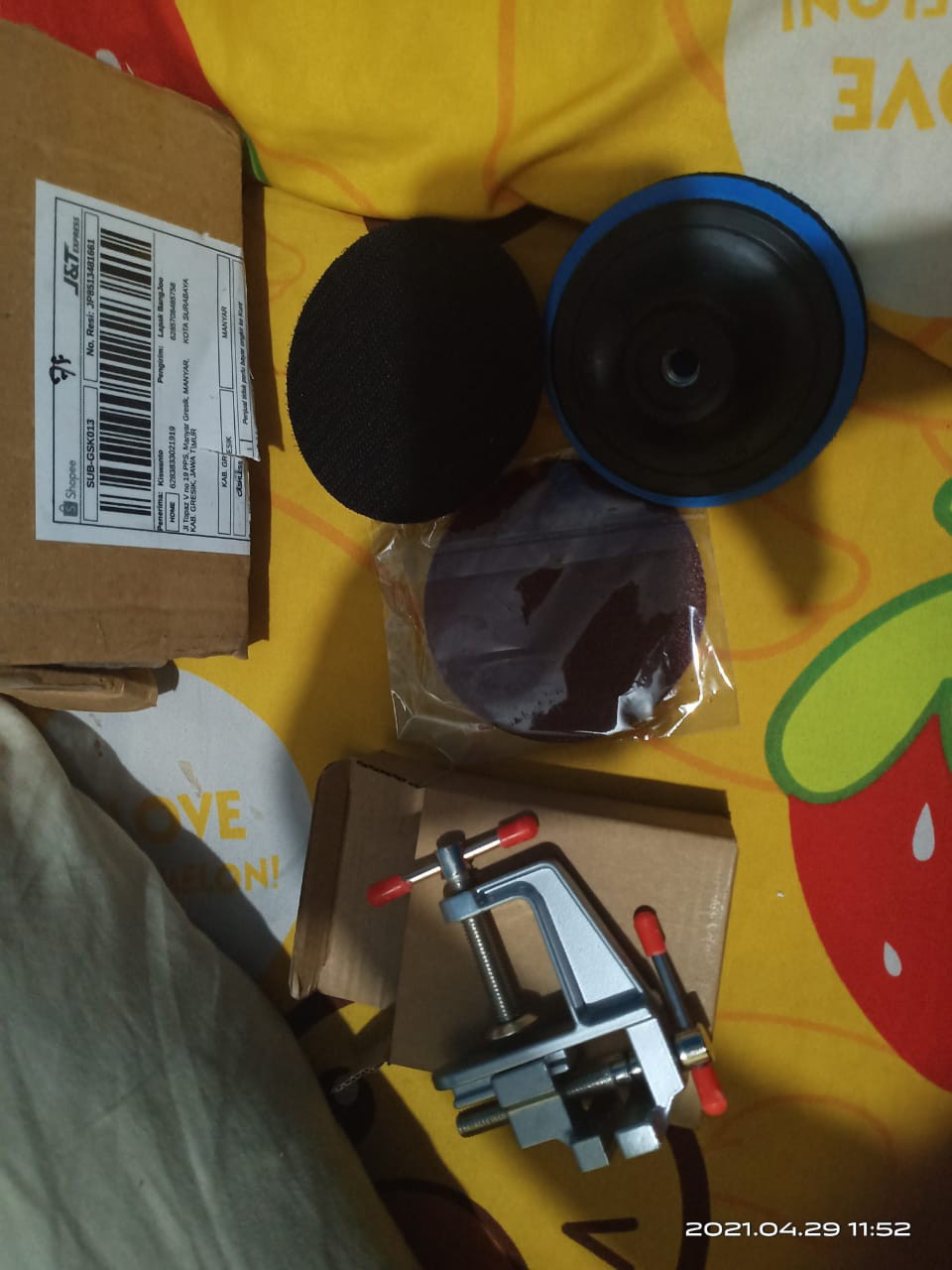 Ragum Meja Mini / Clamp Penjepit Mini / Perkakas Catok Meja Mini