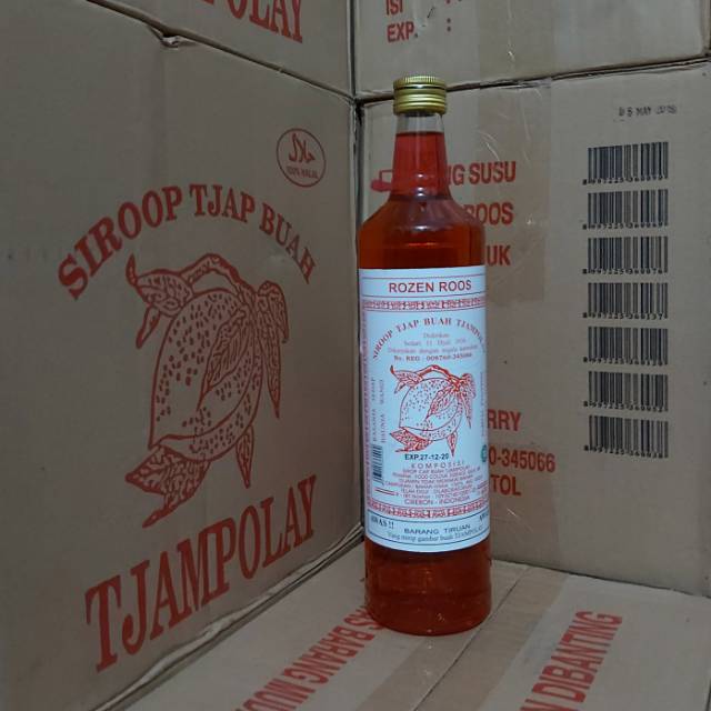 

SIRUP TJAMPOLAY Rasa Rozen Roos EXP DEC 2026