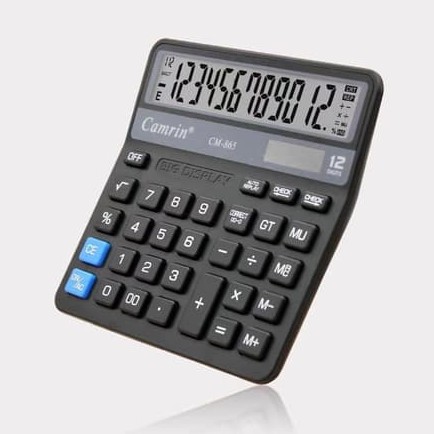 

Kalkulator Dagang / Kalkulator Camrin CT-718 kalkulator Warna Kalkulator 12 Digit Harga Diskon