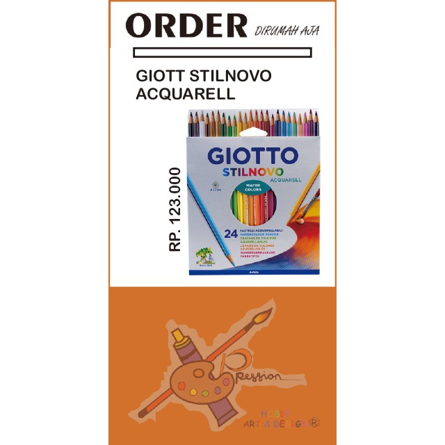 

GIOTTO STILNOVO ACQUARELL (24 WARNA)