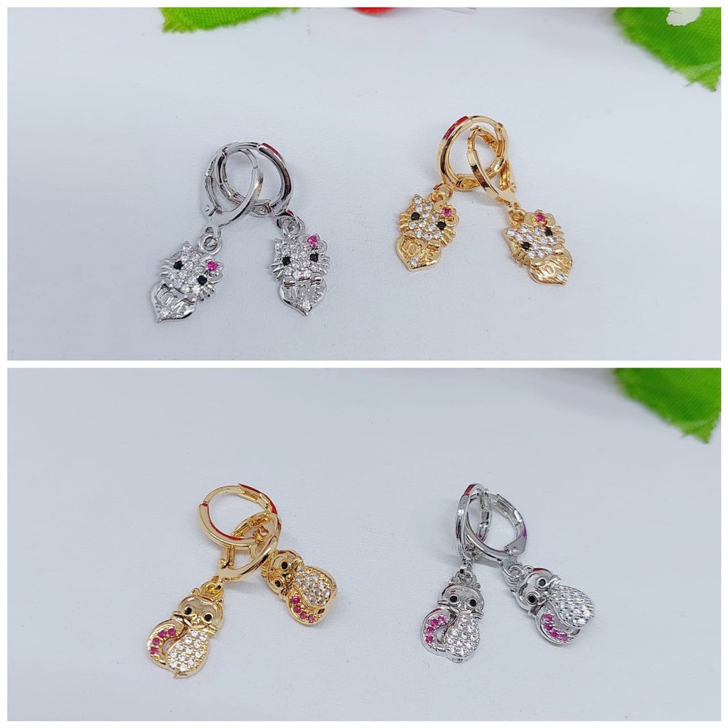 Anting xuping perhiasan mata HK A,B