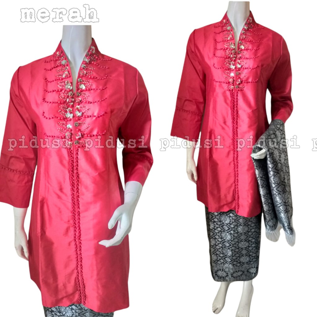 PROMO KEBAYA TAFFETA PAYET / KEBAYA TAFFETA TERBARU / KEBAYA PESTA FORMAL / KEBAYA MODERN