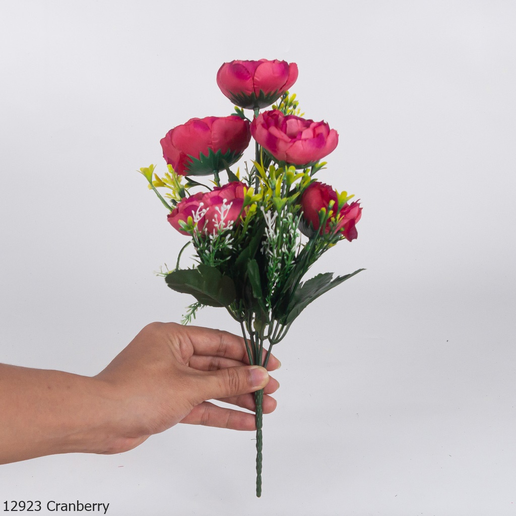 Bunga Plastik Peoni Peony 1292