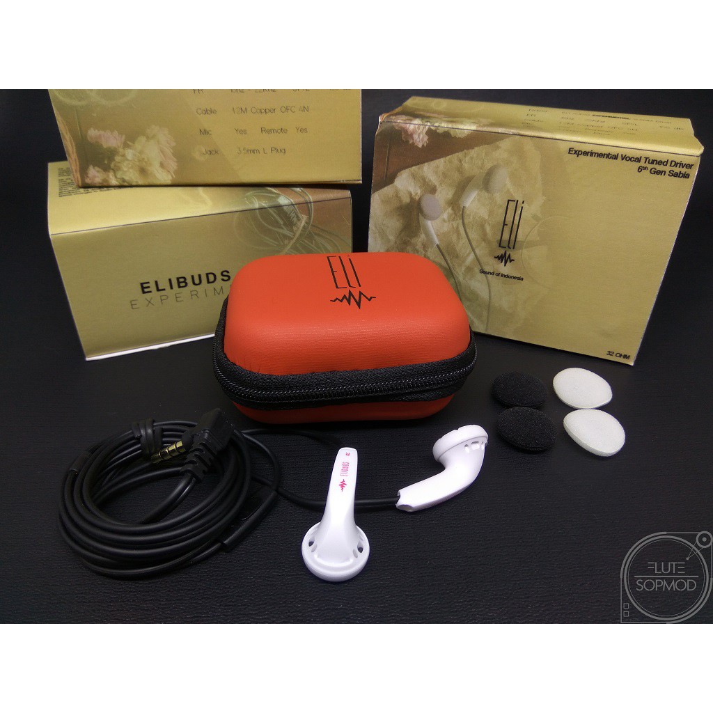 Elibuds Eli Audio Sabia V6 Experimental Earbud With Mic