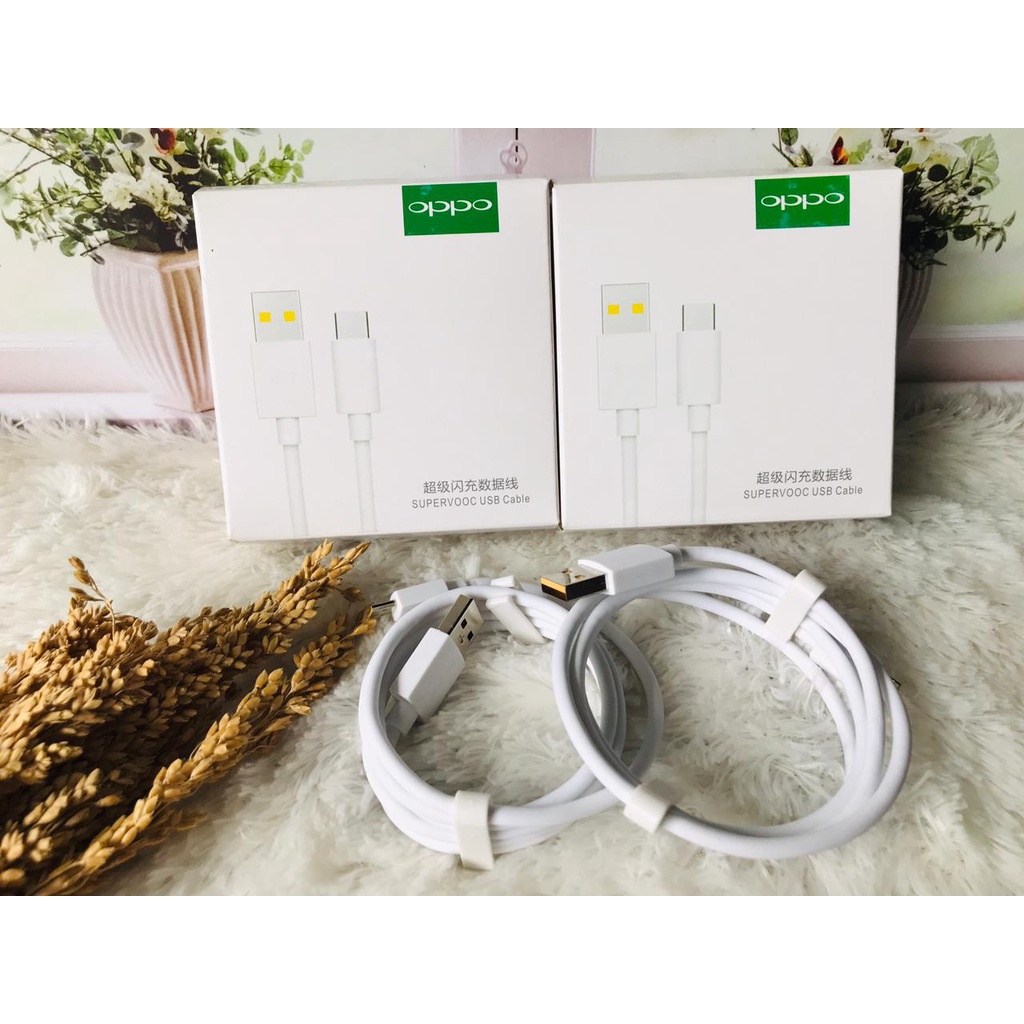 OPPO Kabel Data USB Fast Charging Cas Original Cable VOOC Micro