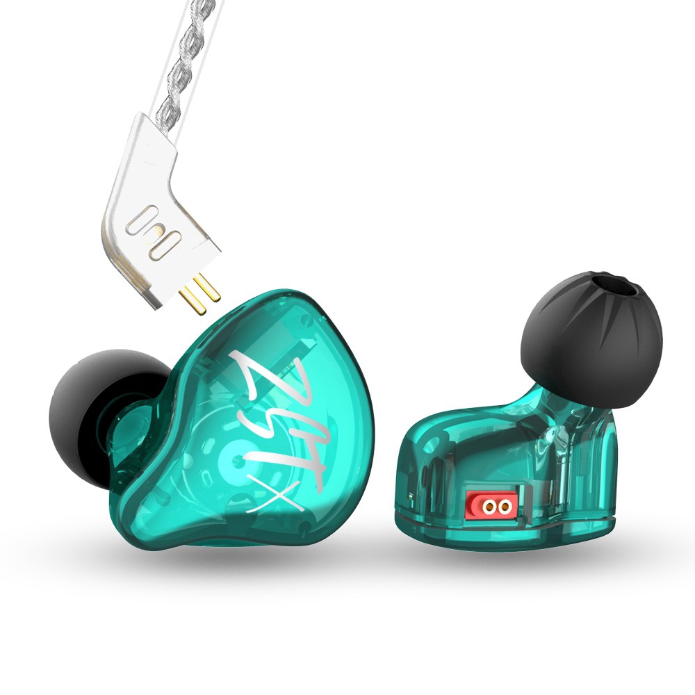 KZ ZST-X Knowledge Zenith ZST X 1BA 1DD Hybrid HIFI In Ear Earphones Bass Noise Cancelling Headset