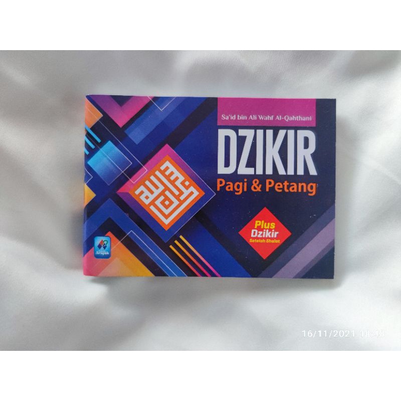 Buku saku dzikir pagi petang