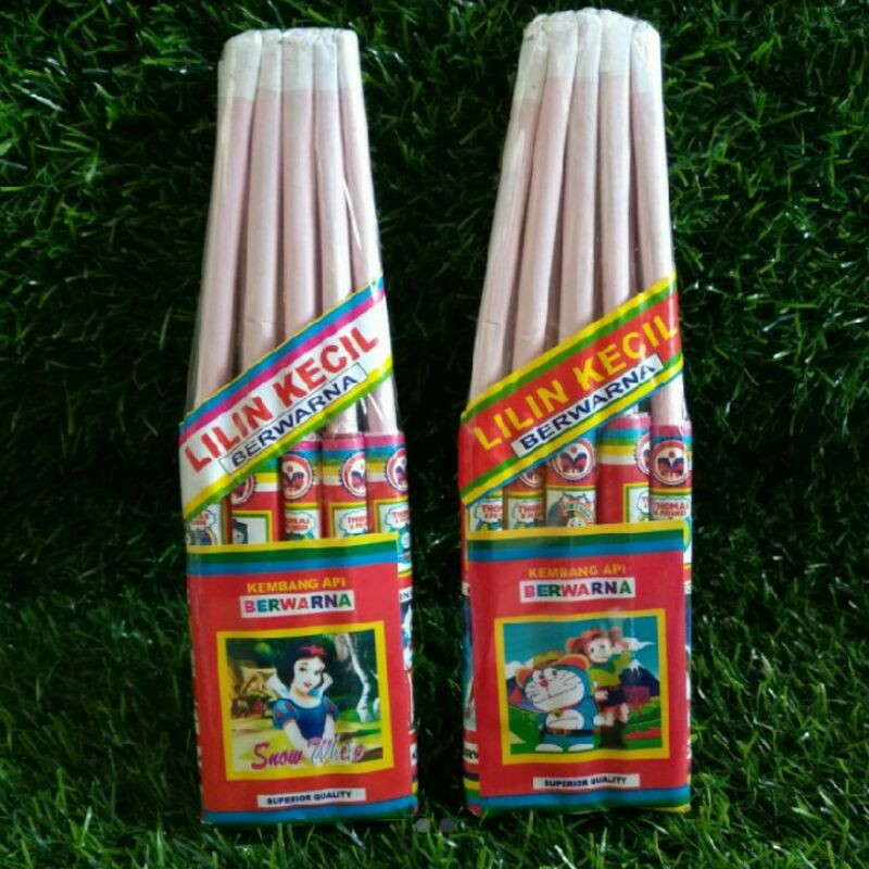 1 pak Kembang api tulis / kembang api lilin kecil berwarna / mainan kembang lilin berwarna