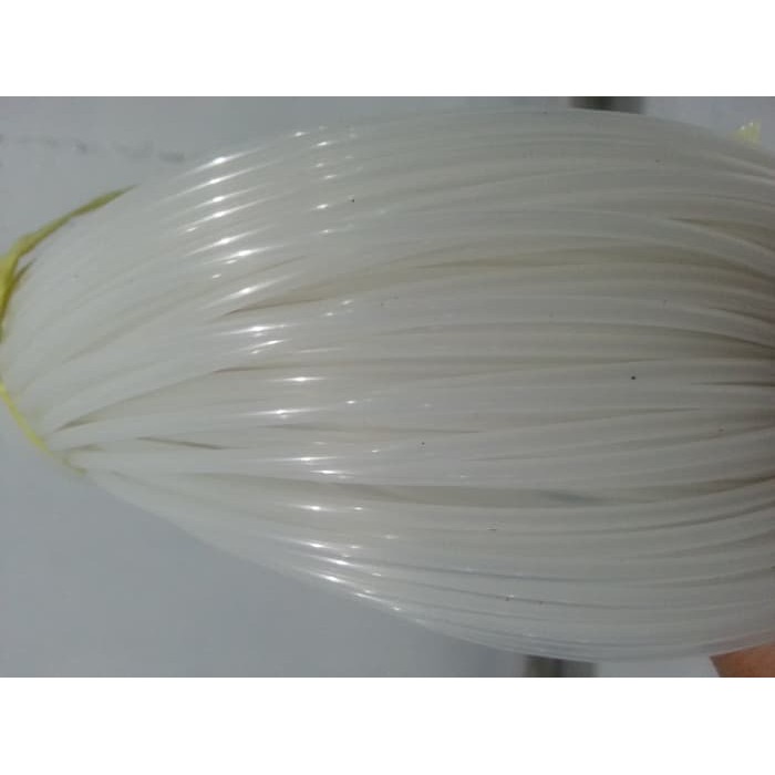 Selang piping 2 mm KW1 pelipit tali rotan plastik bahan pandepun tas