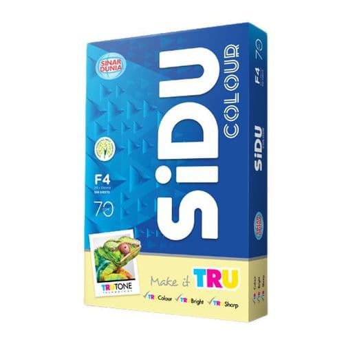 

Sidu Kertas HVS F4 70 Gsm Kuning 500 Lembar