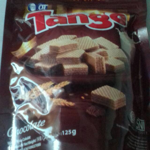 

Wafer Renyah Tango rasa Coklat isi 125 gram