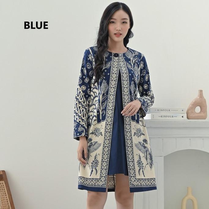 Hanoi - Long Erie Dress Batik Wanita