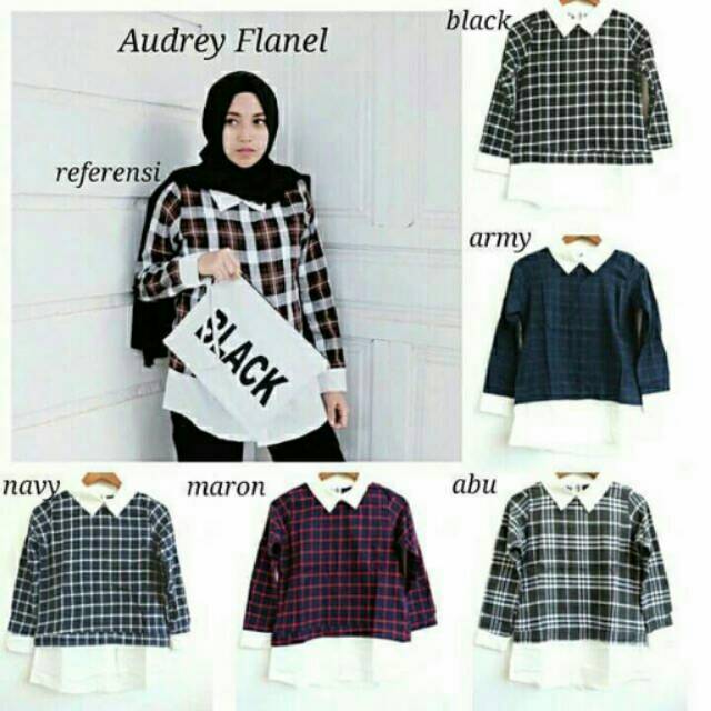 Audrey flanel