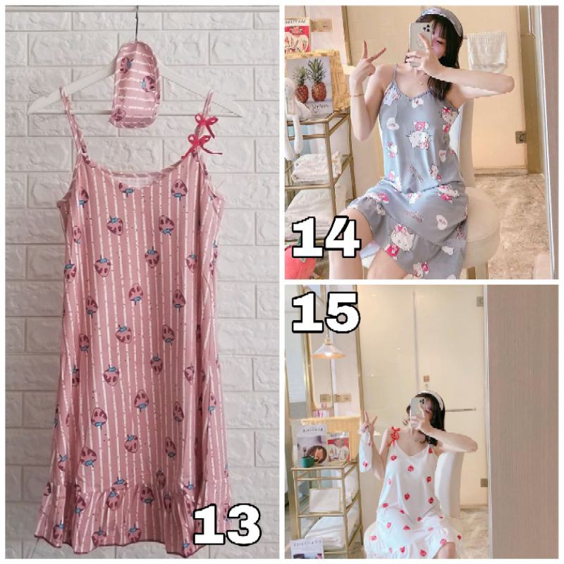 BUENO CREED - Daster Tidur Wanita Velona-3