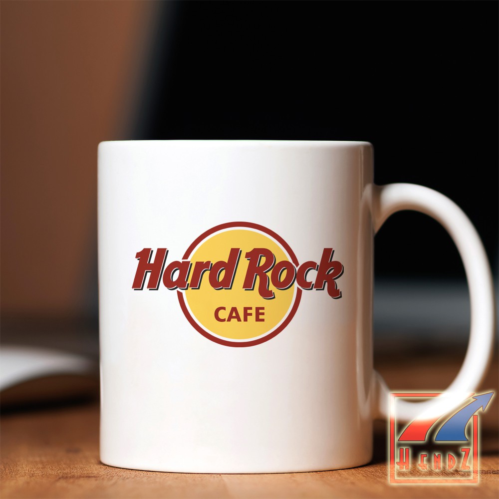 Mug Hard Rock Cafe Logo | Keramik Mug | Gelas