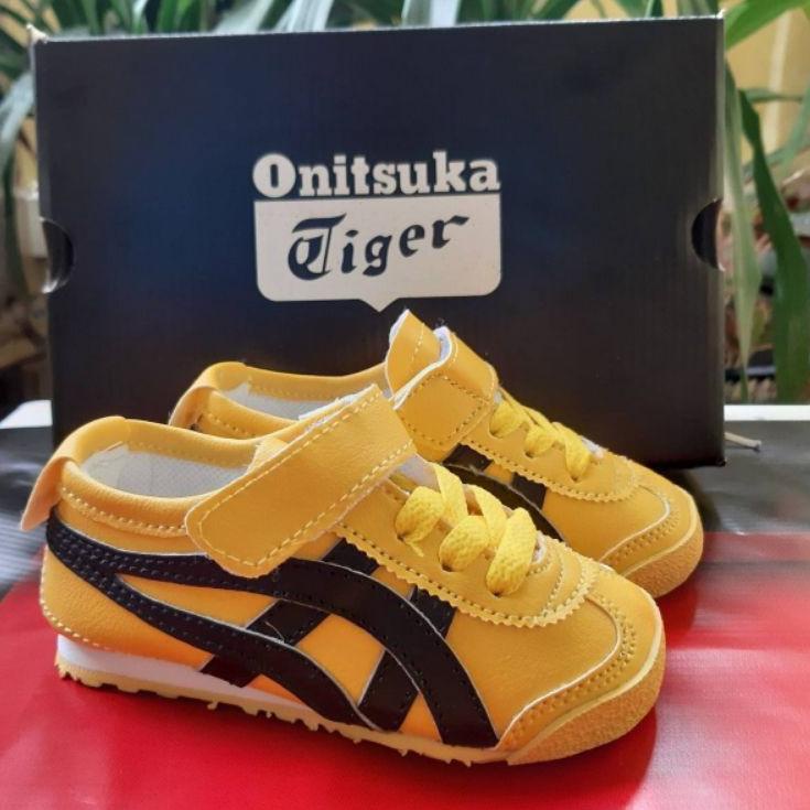 New SEPATU ANAK PEREMPUAN / SEPATU UNITSUKA TIGER / SEPATU UNITSUKA MICKEn MOUSE VELCRO 원