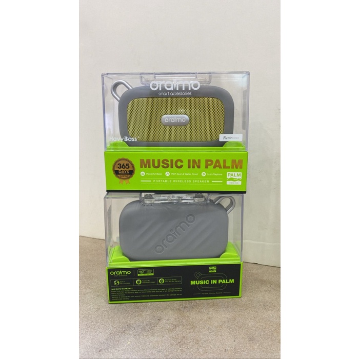 Oraimo Palm Ultra-Portable Wireless Bluetooth Speaker Obs-04S - Resmi