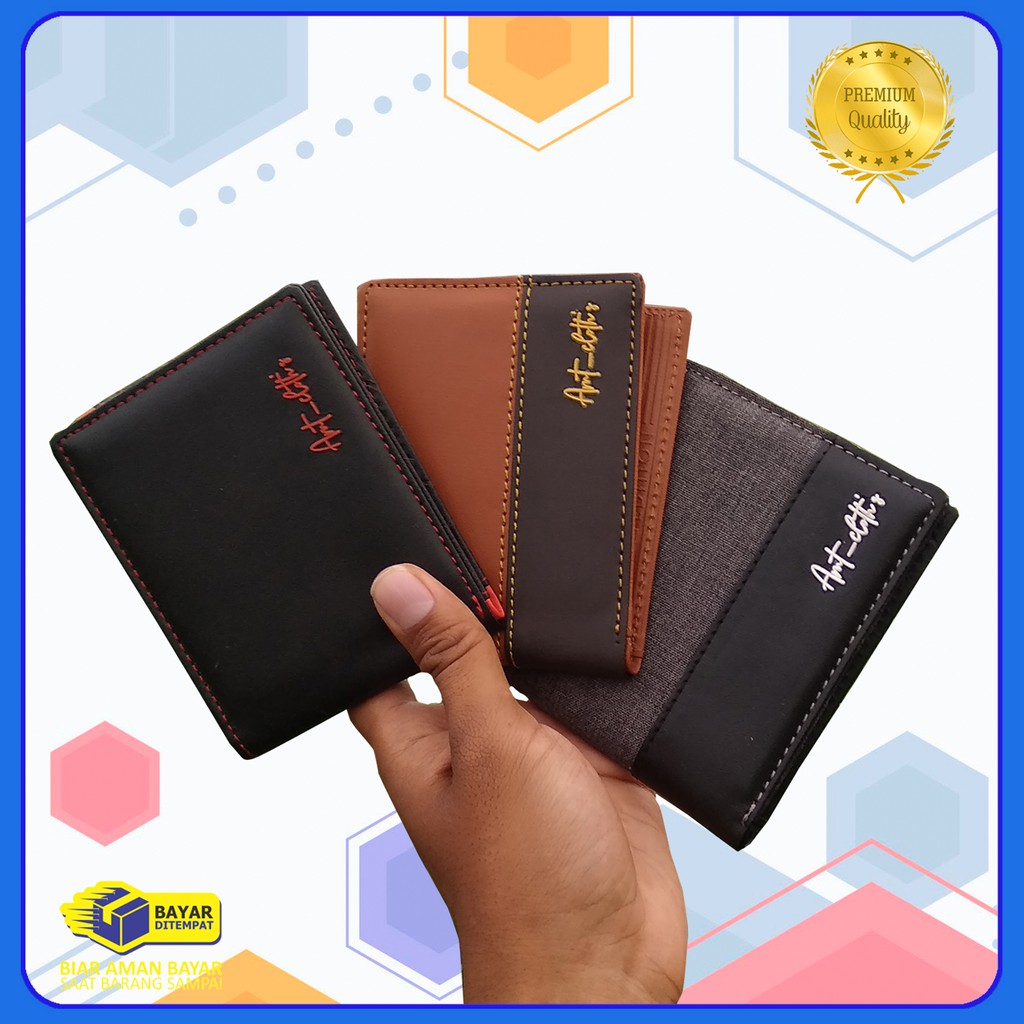 Dompet Pria Original sintetik amt distro Exclusive kasual COD