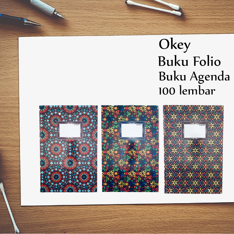 

Okey / Buku Folio / Buku Agenda / 100lembar