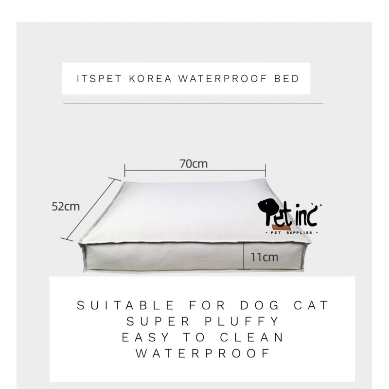 Korea ITSPET waterproof pet bed