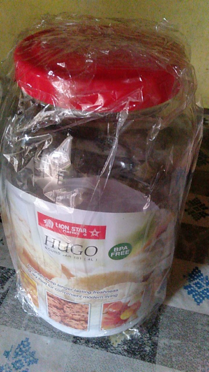 Lion Star - Hugo Round Jar 101 (toples Plastik Murah Sidoarjo) - Pp-31
